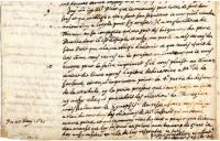 An excerpt from a letter written by René Descartes in 1641.